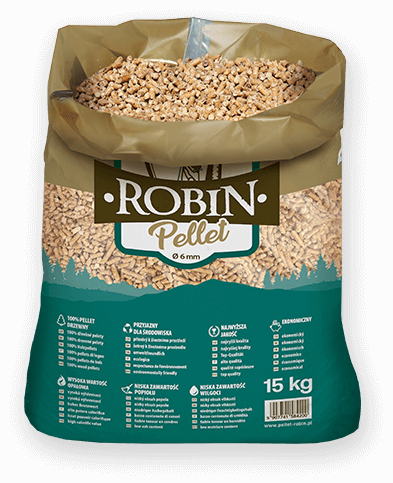 worek pelletu opałowego Robin do kupienia w Rzeszowie lub sklepie internetowym